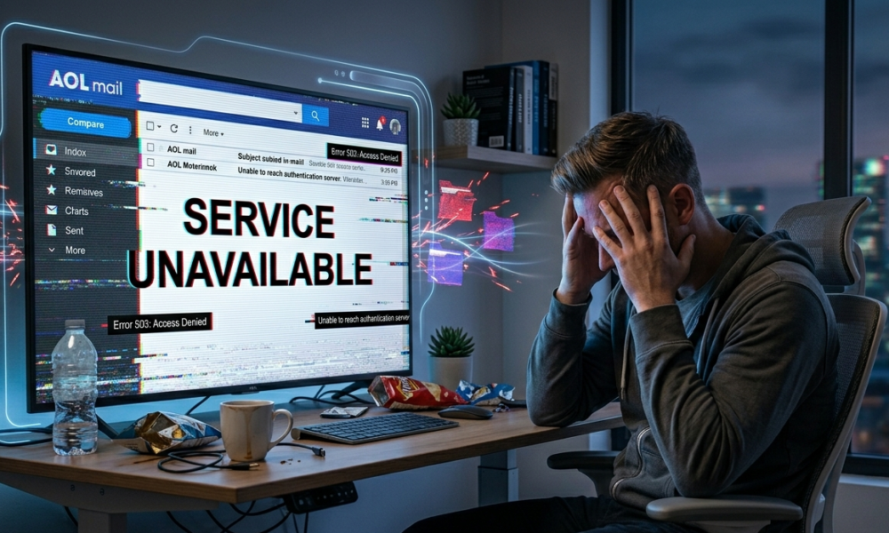 AOL Outage Disrupts Email Services