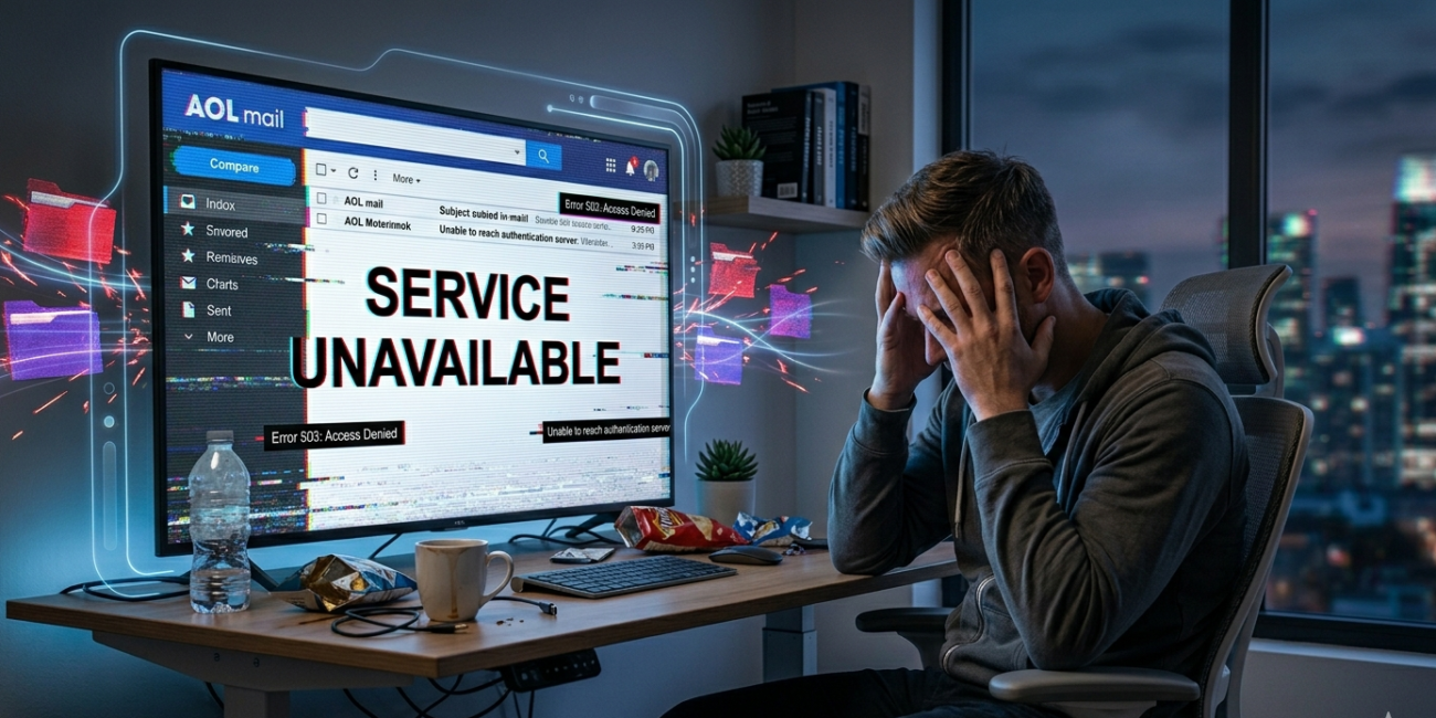 AOL Outage Disrupts Email Services