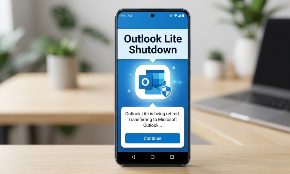 Microsoft to Shut Down Outlook Lite for Android