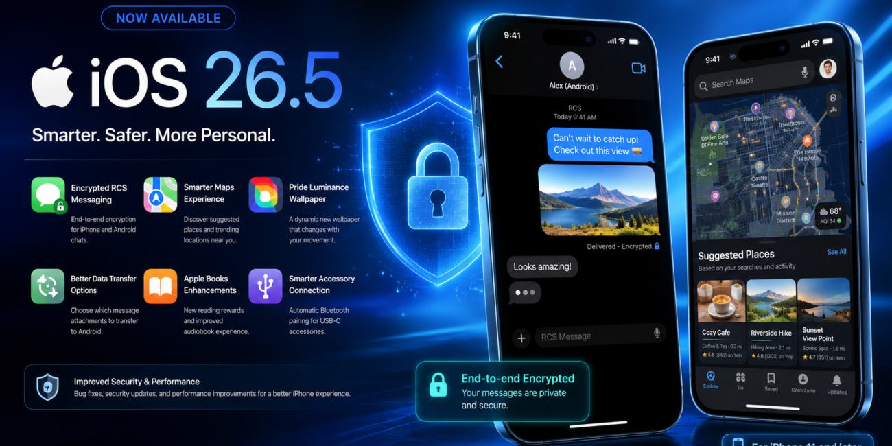 Apple Releases iOS 26.5