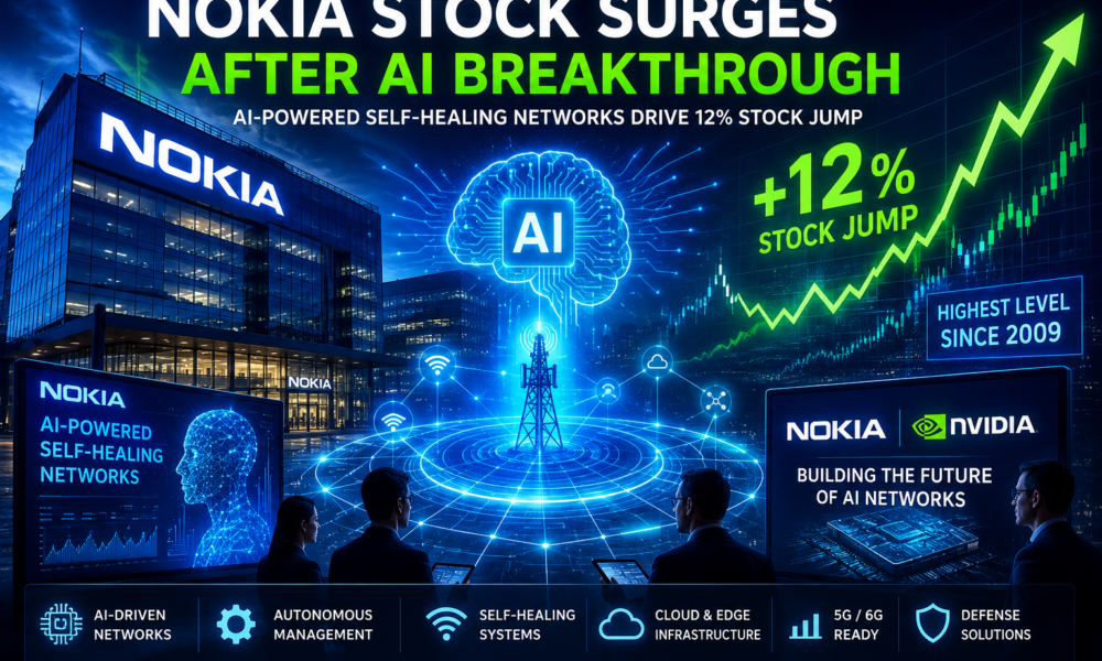 Nokia stock surge
